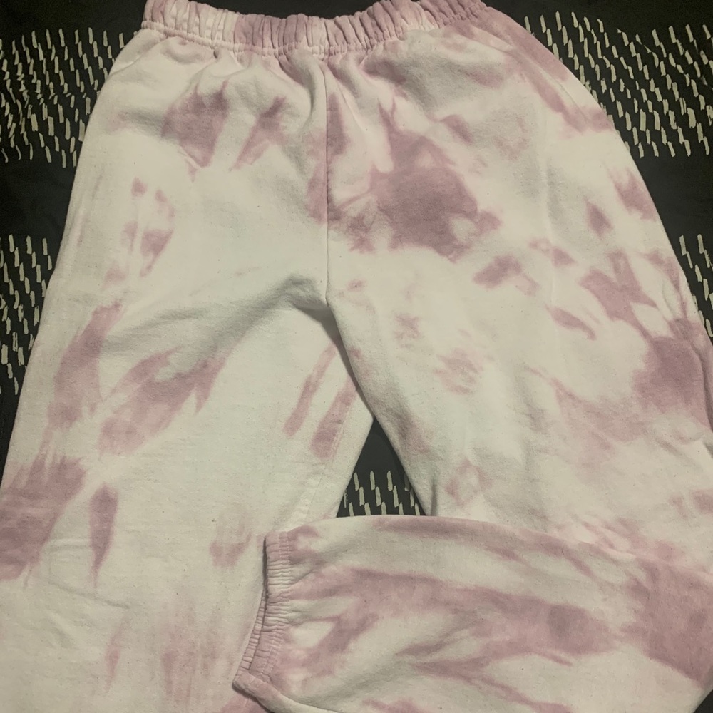 purple pink sweatpants from ninety-nine label
